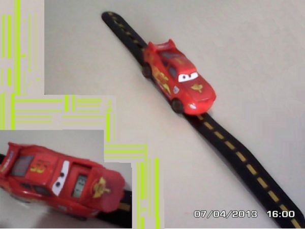 Relogio Relampago Mcqueen